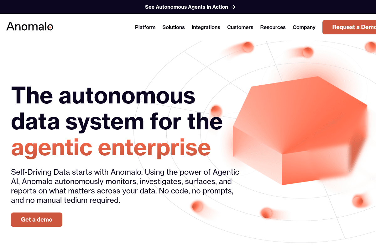 Anomalo -- Best Unsupervised ML Detection for Structured & Unstructured Data