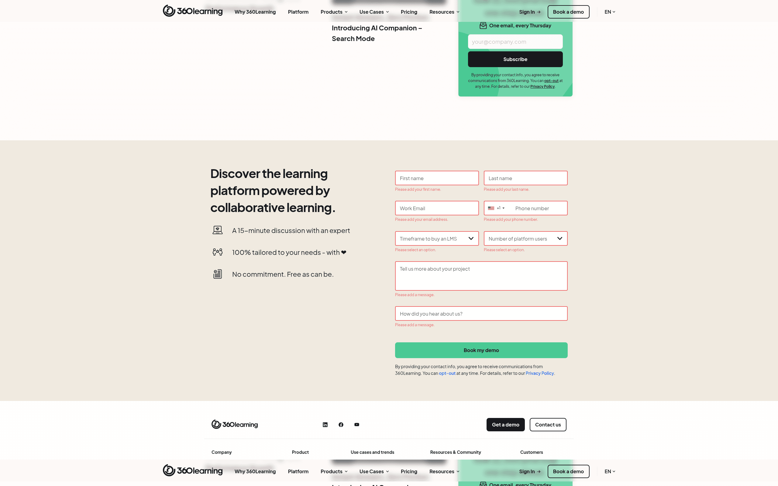 360Learning -- Best for Collaborative, Peer-Driven Learning