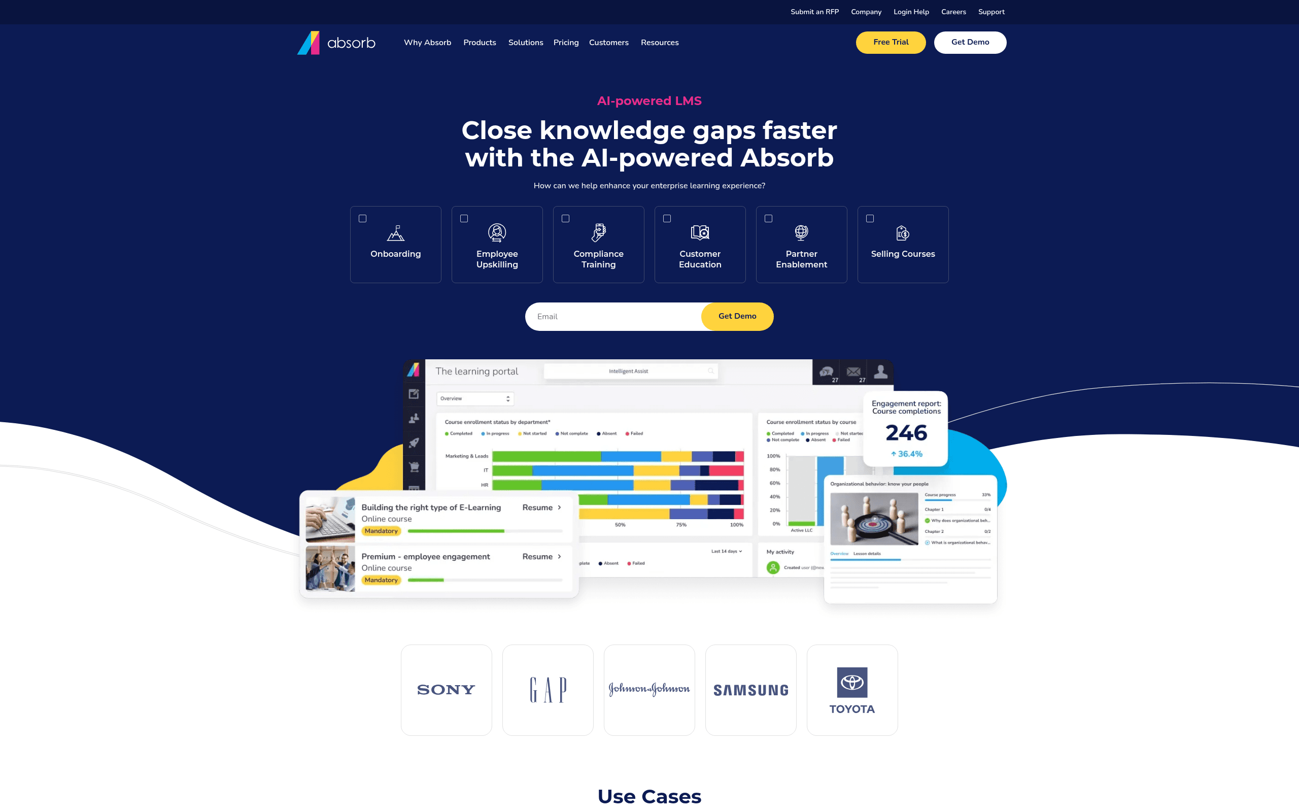 Absorb LMS -- Best for Compliance and Audit-Ready Training