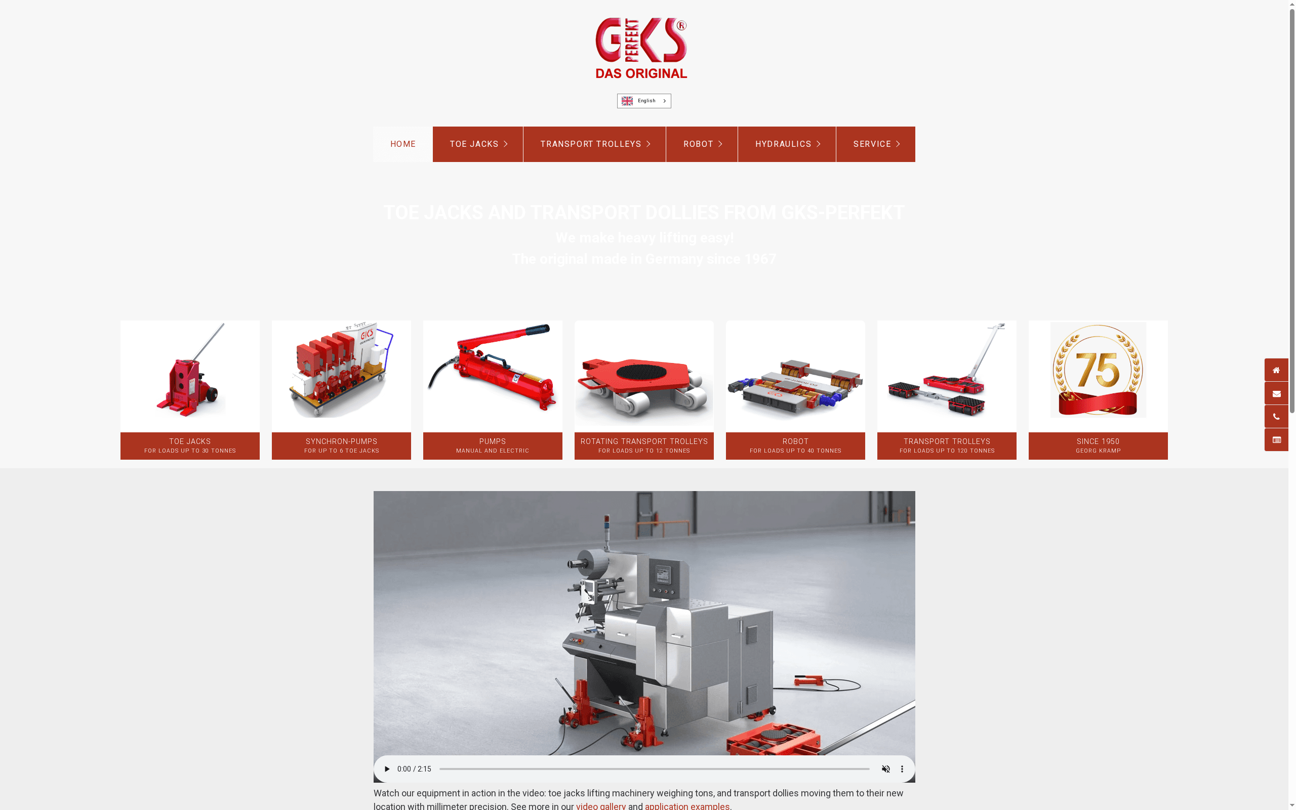 GKS Lifting and Moving Solutions -- Best for Automated and Remote-Controlled Moving
