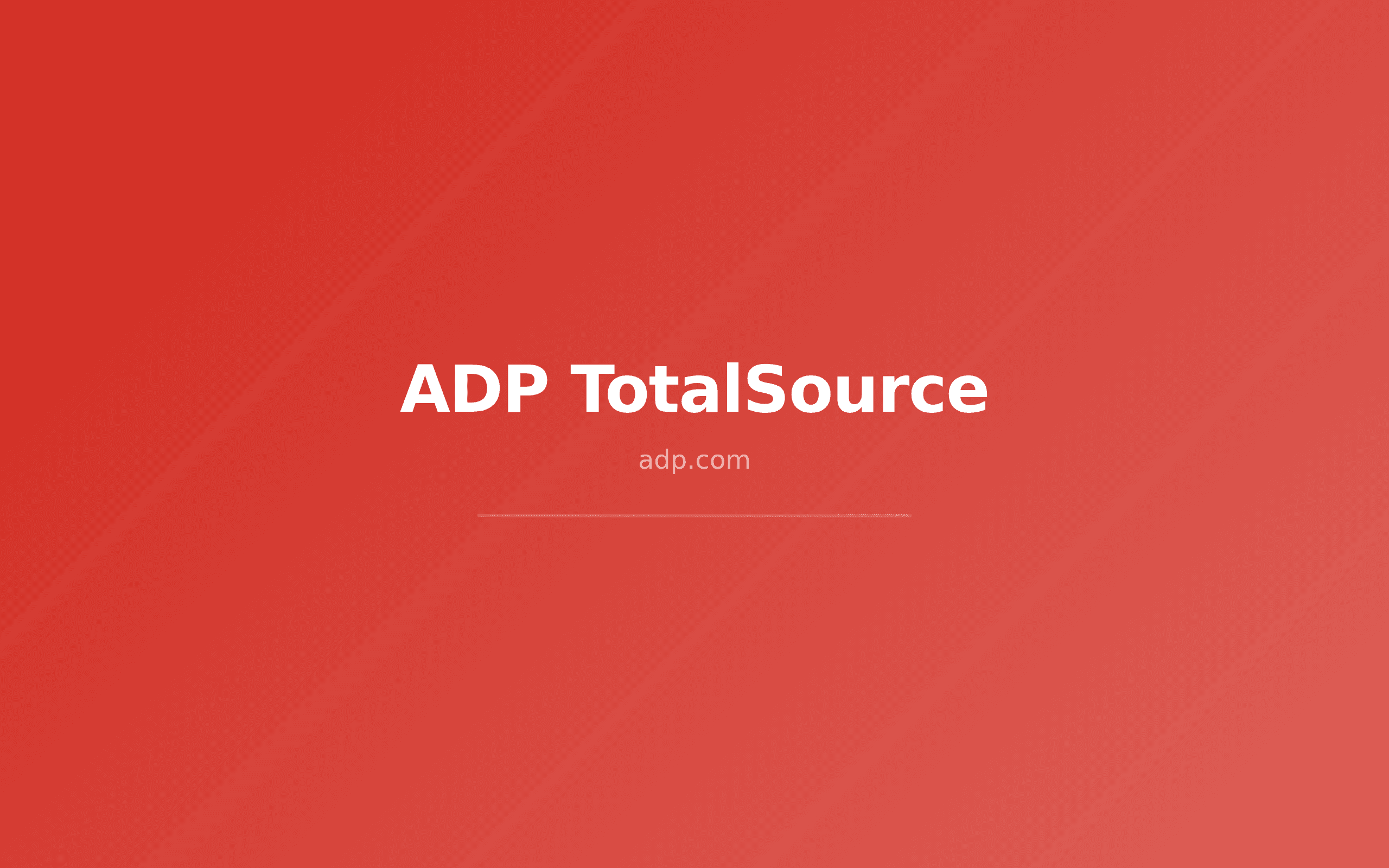 ADP TotalSource -- Best for Enterprise-Grade Benefits