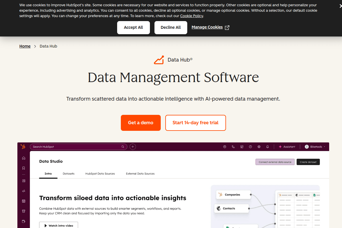 HubSpot Operations Hub -- Best for SMB and Mid-Market RevOps