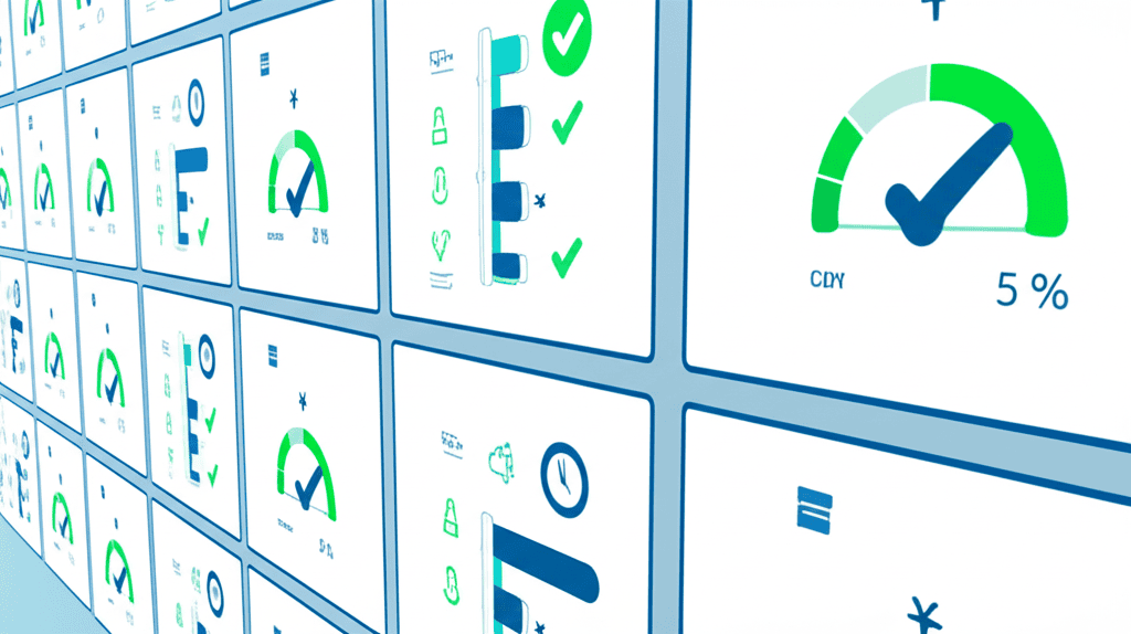 Multiple AI citation tool panels displayed side by side, each showing accuracy indicators such as checkmarks, confidence meters, and verified source badges