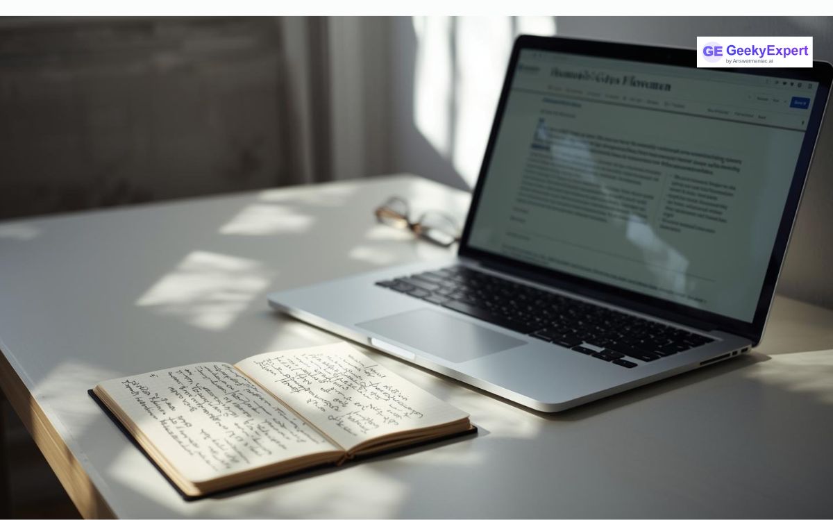 Person reading tablet at night implementing generative engine optimization strategies for AI-generated answer visibility