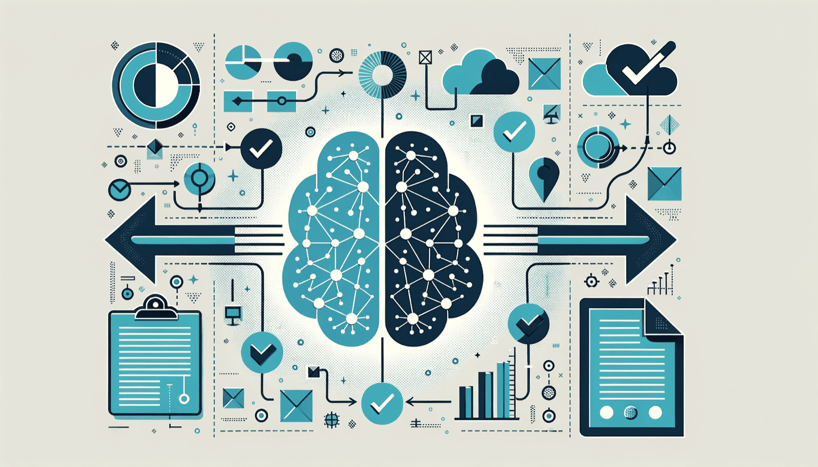 Infographic on LLM ranking optimization showing model training, content optimization techniques, and performance metrics
